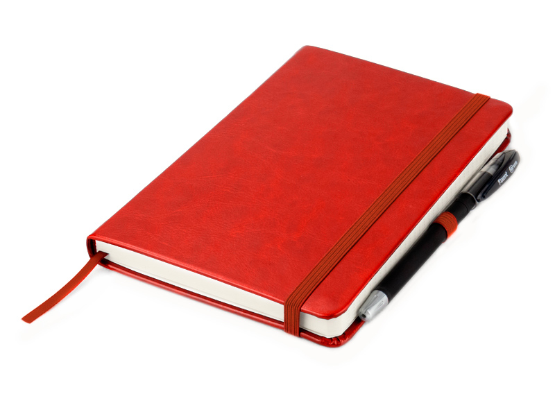 Книга записная Partner Lux А5, 96л., кл., красн. Axent - фото 8