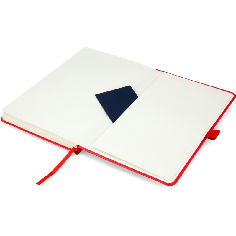 Книга записная Partner А5 (125*195мм.), 96л., нелин., красн. Axent - фото 5