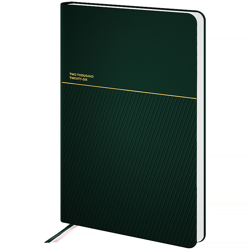 Щоденник 2026 Partner Traces, 145*210, темно-зелений Axent - фото 3