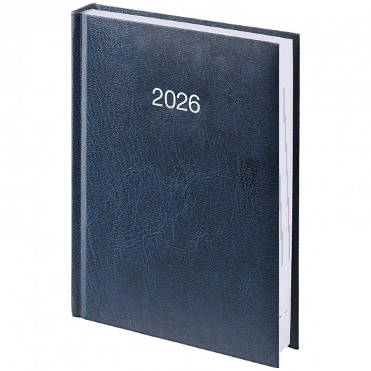 Ежедневник 2026 карманный Miradur, серебрянное тиснение, синий Brunnen - фото 3