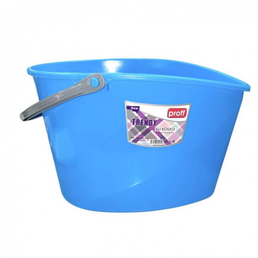 Ведро для уборки Trendy, 10,5л., пластик, ассорт. (PF2601221) PROFF - фото 1