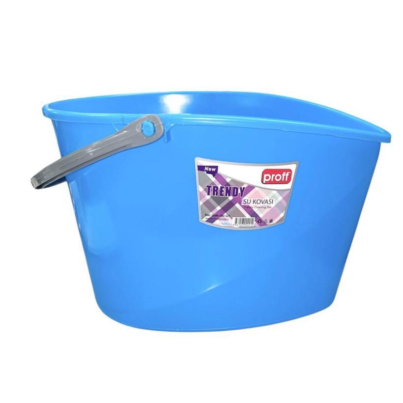 Ведро для уборки Trendy, 10,5л., пластик, ассорт. (PF2601221) PROFF - фото 1