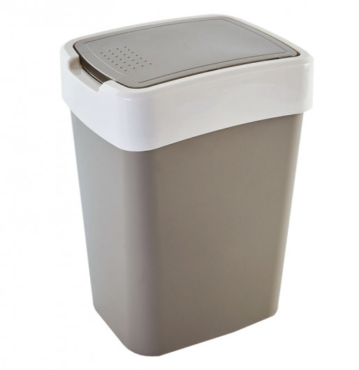 Ведро для мусора с поворотной крышкой 