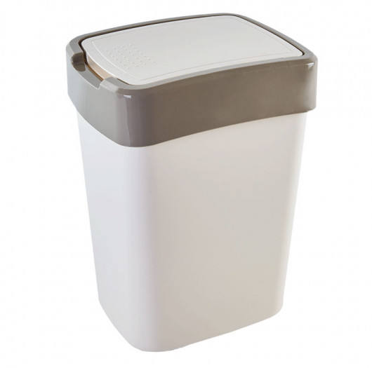 Ведро для мусора с поворотной крышкой 