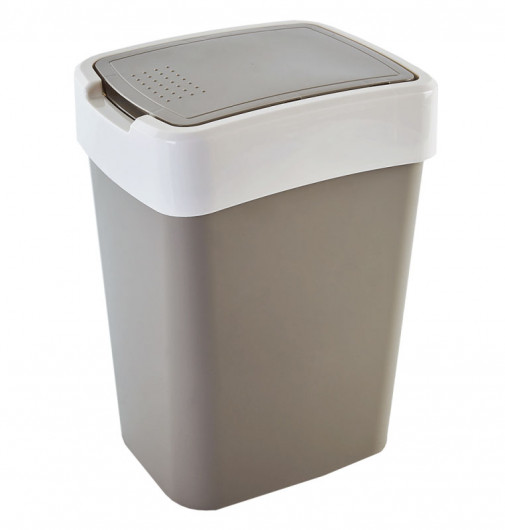 Ведро для мусора с поворотной крышкой 