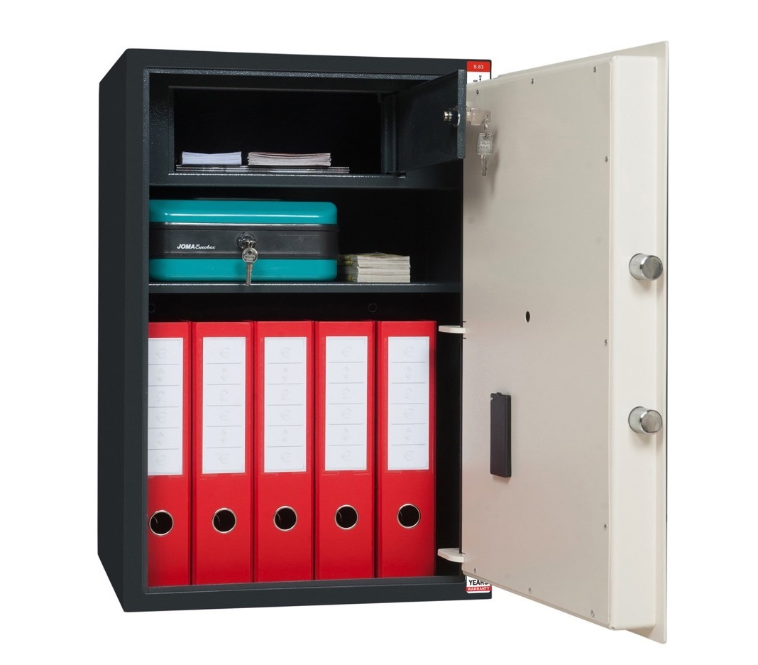 Сейф офісний з електроним кодовим замом 630*430*365мм, S.63.E Griffon - фото 1