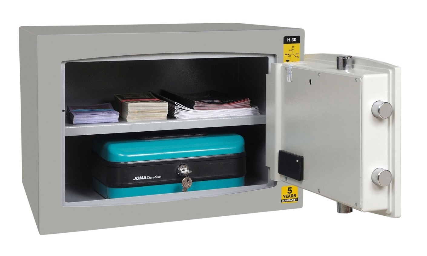 Сейф зламостійкий (310*435*324мм.)  з електроним сейфовим замком, HG.30.E Griffon - фото 1