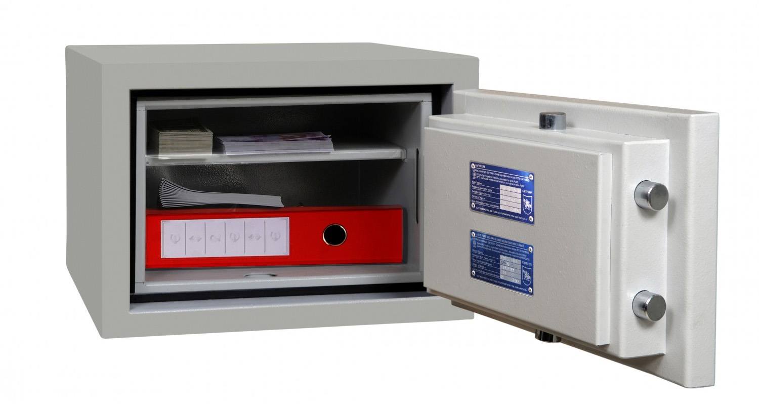 Сейф вогнезламостійкий (315*440*440мм.) F.30CLI.30.K Griffon - фото 1