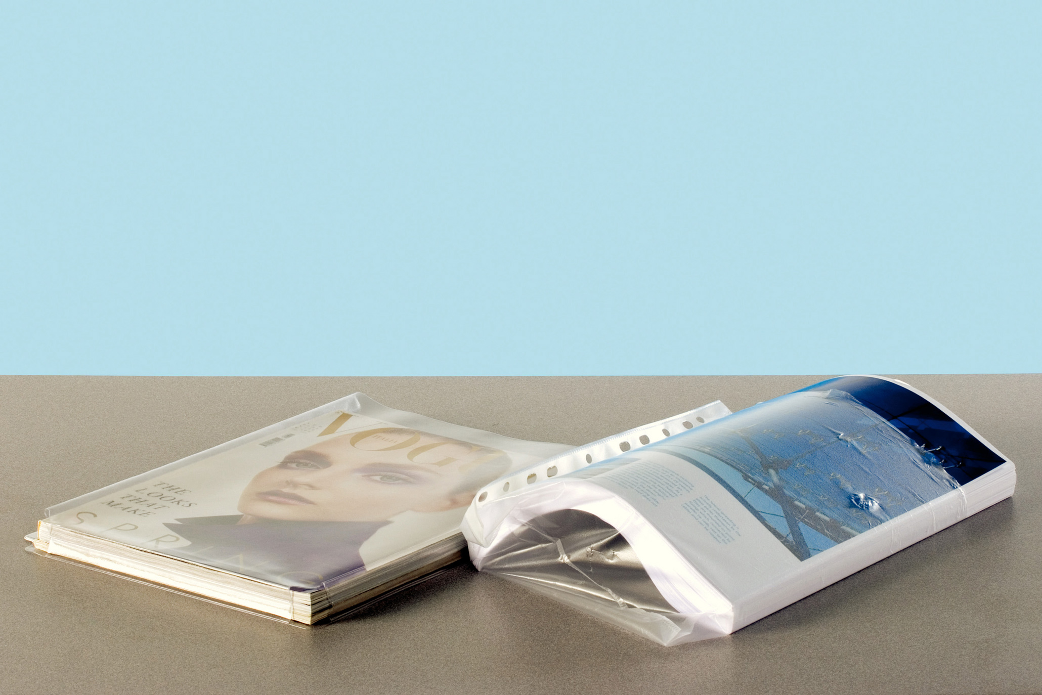 Файл для каталогів А4 170мк 5шт./уп. верхній розріз, прозор. Esselte - фото 2