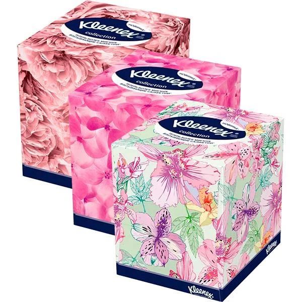 Салфетки косметические 2-х сл., Kleenex Collection,100шт./уп. Kleenex - фото 1