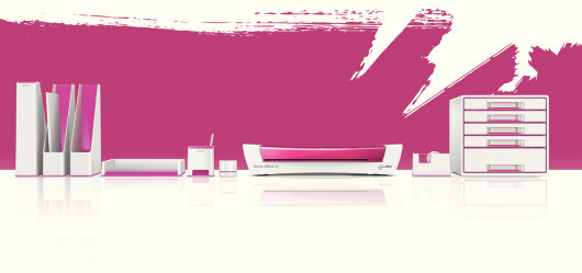 Лоток вертикальный Wow Duo Colour метал., розов. LEITZ - фото 9