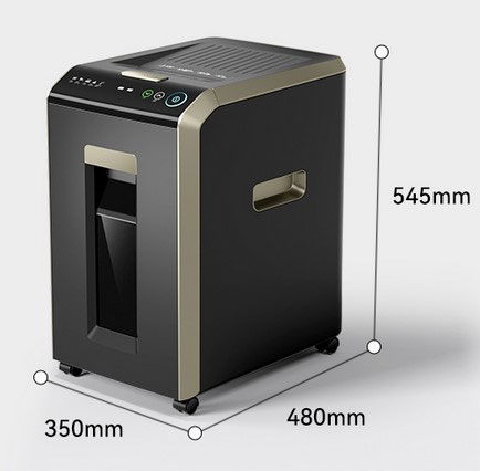 Знищувач документів DELI T088, AutoFeed 200 арк.,  різання 2*12мм., кошик на 32л., клас P-5 DELI - фото 6