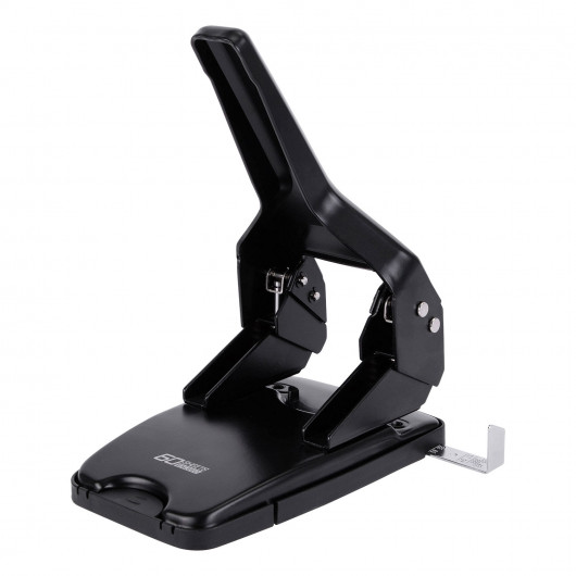 Дырокол большой, на 2 отверстия, до 60 листов (E0160) DELI - фото 5