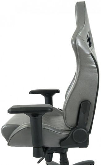 Кресло геймерское Ретчет PL MB (PU grey) серый АКЛАС - фото 5