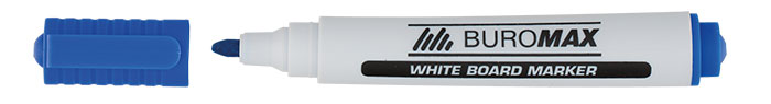Маркер для дошок, круглий наконечник 2-4мм.,  набір 4шт./уп. BuroMax - фото 7