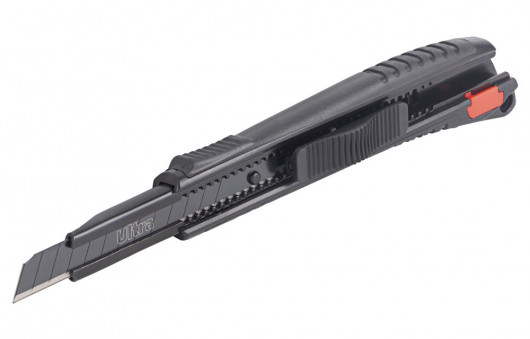 Нож сегментный малый 9мм., метал. направляющая, автомат. фиксатор ULTRA - фото 4