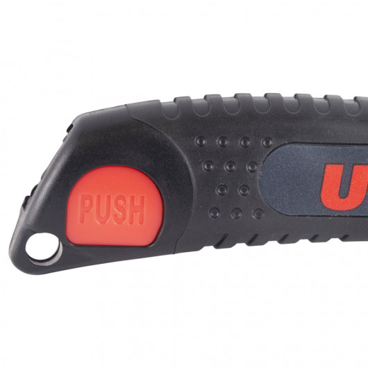 Нож сегментный малый 9мм., метал. направляющая, автомат. фиксатор ULTRA - фото 6