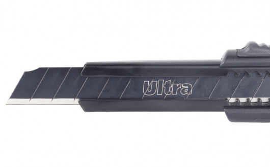 Нож сегментный малый 9мм., метал. направляющая, автомат. фиксатор ULTRA - фото 8