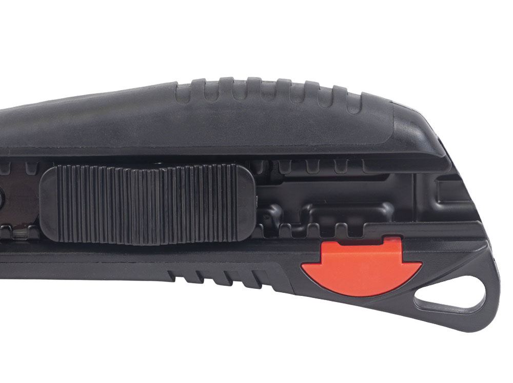 Нож сегментный большой 18мм., метал. направляющая, автомат. фиксатор ULTRA - фото 6