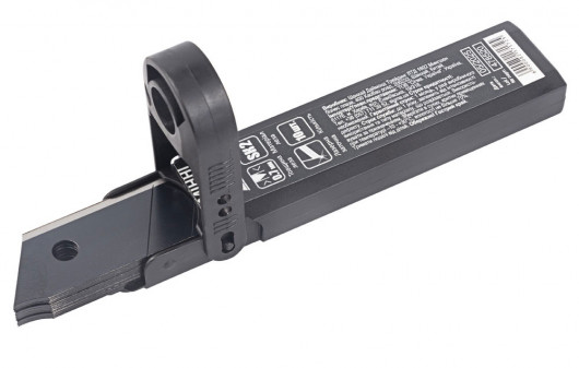 Лезвие для ножа сегментного 18*100*0,7мм., 10 сегментов, сталь SK2, 10шт./уп. ULTRA - фото 3