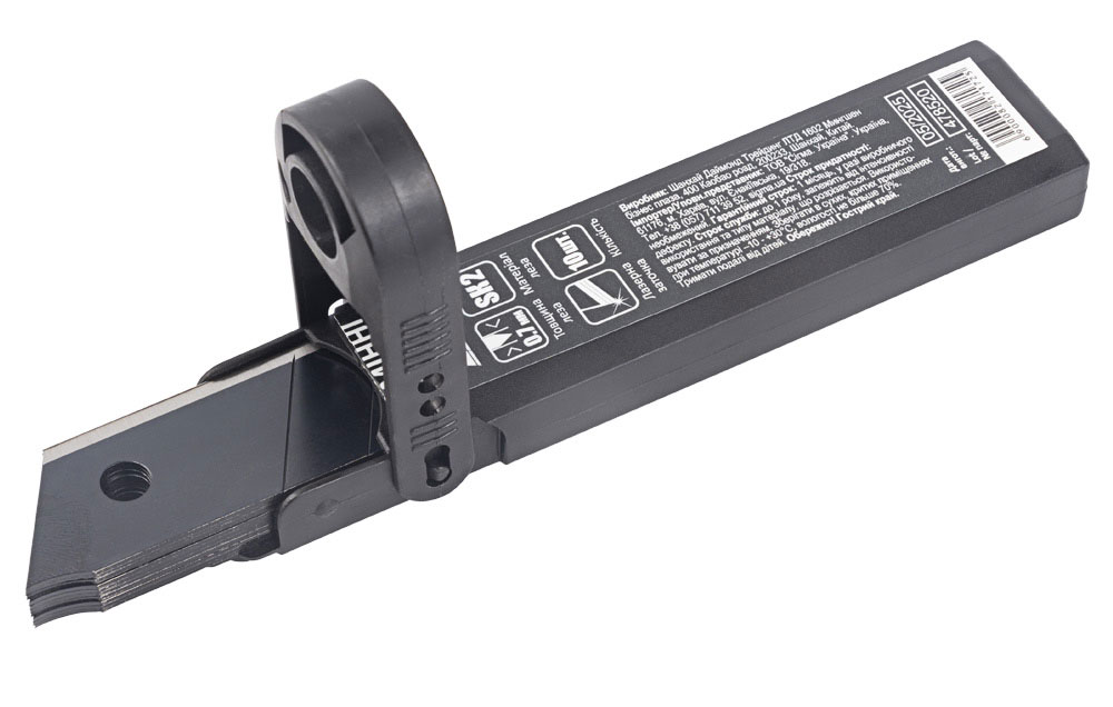 Лезвие для ножа сегментного 18*100*0,7мм., 10 сегментов, сталь SK2, 10шт./уп. ULTRA - фото 3