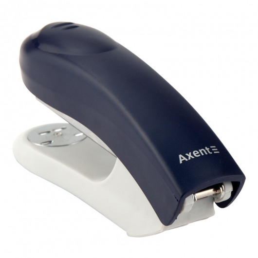 Степлер 24/6 Welle-2, 20арк., глибина скріплення 65мм., пласт., 4820-A син. Axent - фото 3