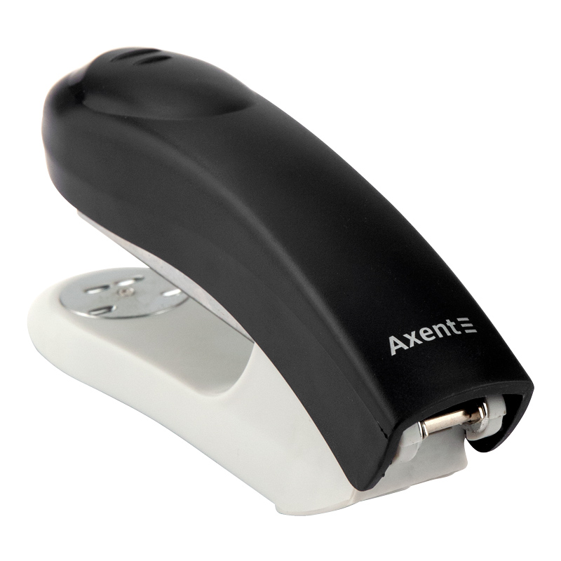 Степлер 24/6 Welle-2, 20л., глубина скрепления 65мм., пласт., 4820-A черный Axent - фото 3