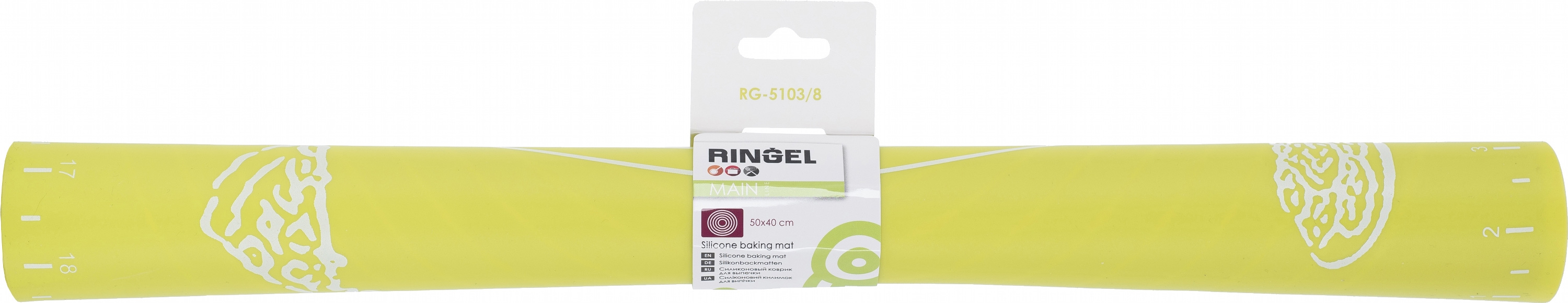 Килимок силіконовий кухонний MAIN, 50*40см, салат. RINGEL - фото 2