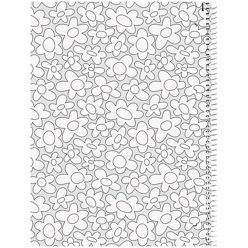 Коледж-блок А4 Premium, клітинка, 80 арк., Happy Hippie, рожев. Brunnen - фото 4