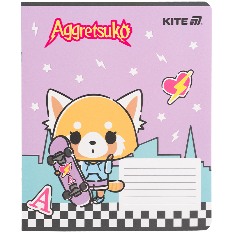 Зошит 18 арк., кл., софт тач + УФ лак, Aggretsuko (AR25-236) Kite - фото 13