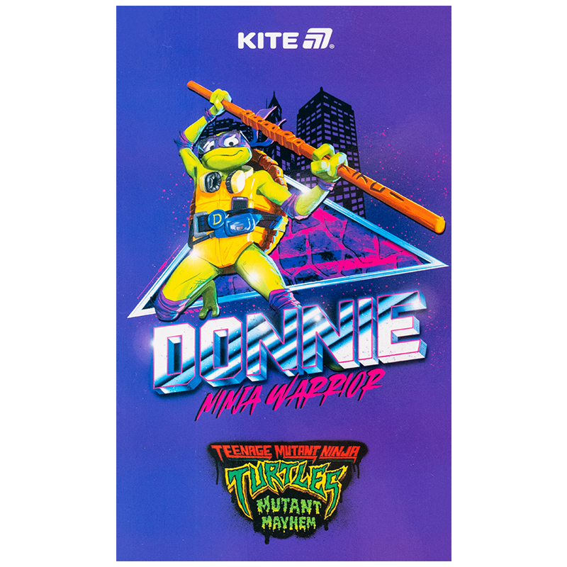 Блокнот-планшет, A6, 50 лист., без лин., Ninja Turtles (NT25-195) Kite - фото 8