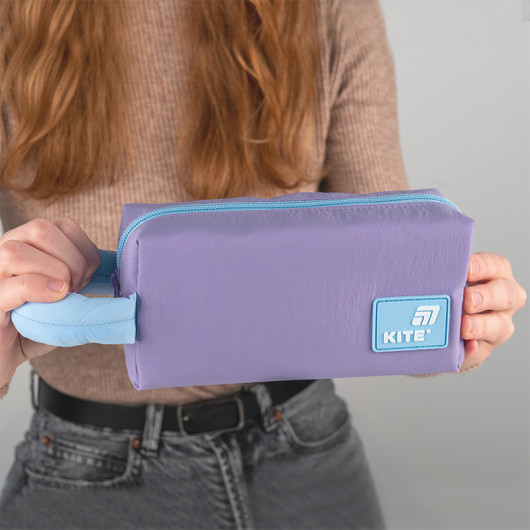 Пенал 2703-3 фиолетово-голубой Kite - фото 6