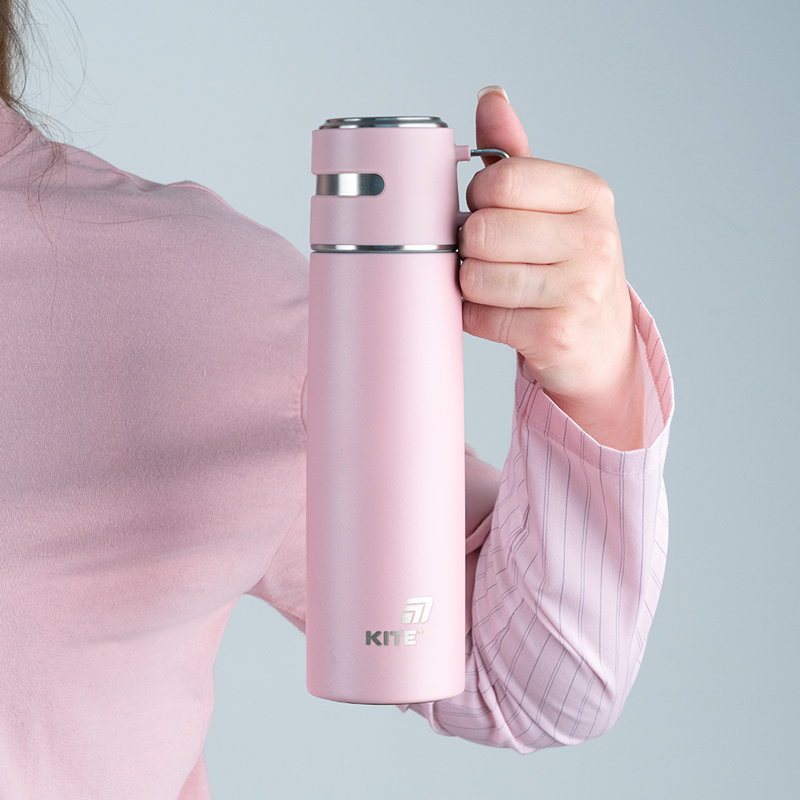 Термос 500 мл, розовый (K25-1224-3) Kite - фото 5