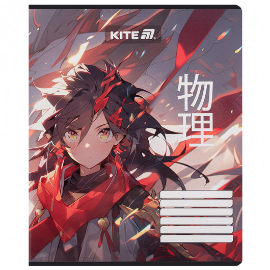 Зошит 18 арк., лін., софт-тач + УФ лак, Kite Anime (K25-237-1) Kite - фото 16