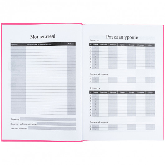 Школьный дневник, твёрдая обложка, розовый (K25-262-14) Kite - фото 8