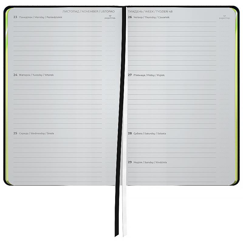 Щотижневик 2026 Partner Mellow, 125*195мм, Sparkling stories Axent - фото 4