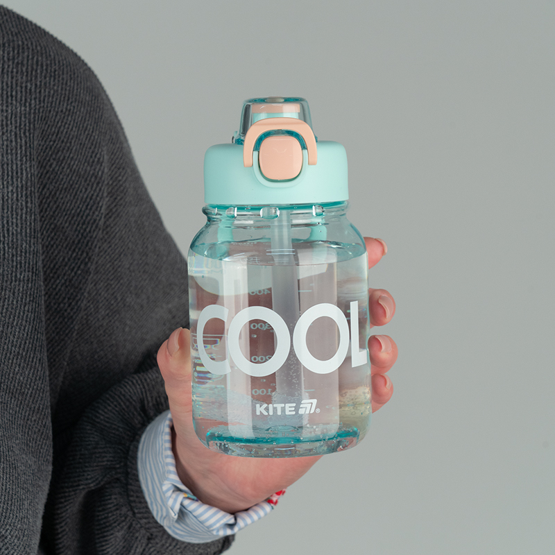 Пляшечка для води, 700 мл, рожево-бірюзова (K25-1217-2) Kite - фото 6