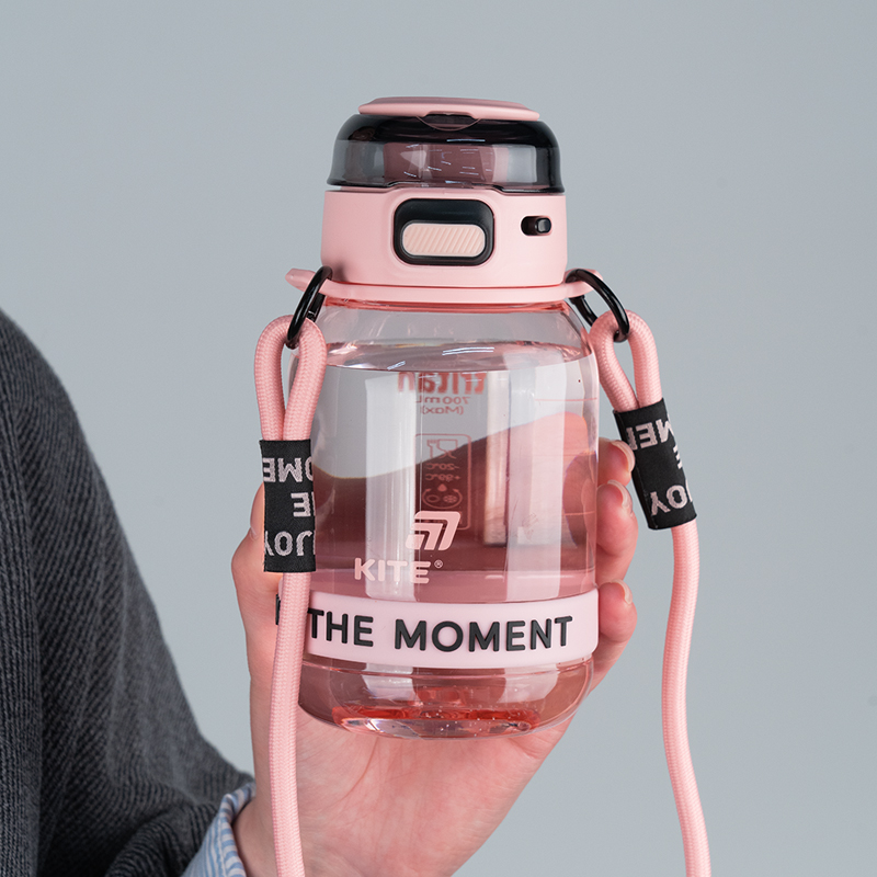 Бутылочка для воды, 700 мл, розово-серая (K25-1218-3) Kite - фото 8