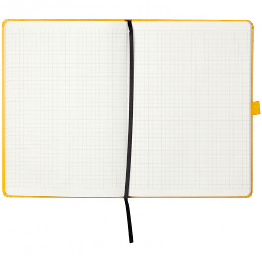 Книга записна Partner Prime А5 (145*210мм.), 96арк, кліт, жовт. Axent - фото 6