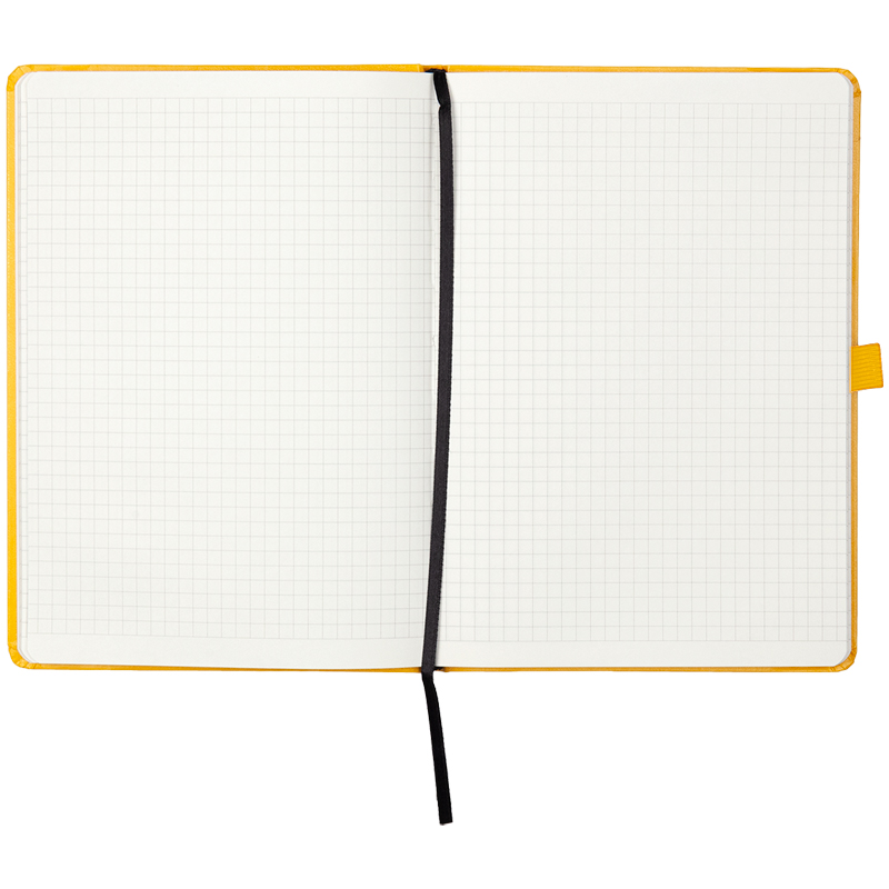 Книга записна Partner Prime А5 (145*210мм.), 96арк, кліт, жовт. Axent - фото 6