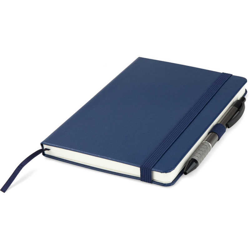 Книга записная Partner А5 (125*195мм.), 96л., нелин., син. Axent - фото 5