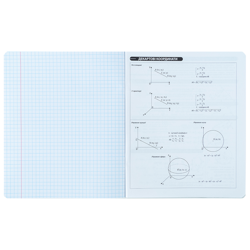 Зошит предметний 48 арк., кл., софт тач+УФ, Hello Kitty, геометрія (HK25-240-1) Kite - фото 6