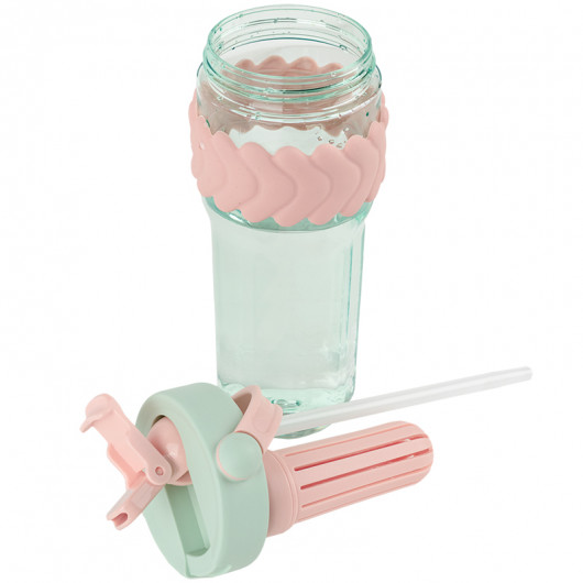 Стакан для воды, 900 мл, мятно-розовый Kite - фото 8