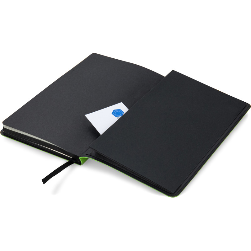 Книга записная Partner Soft, 125*195, 96 л, точ., салатовая Axent - фото 4