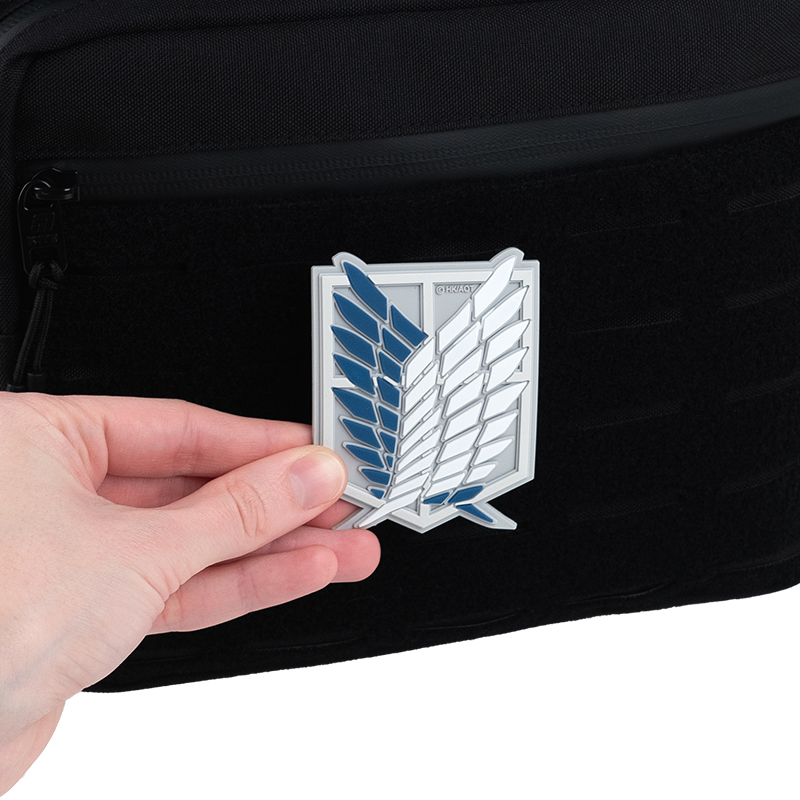 Набір бейдж на липучці та підвіска, 2 шт., 3010 Attack on Titan Kite - фото 8