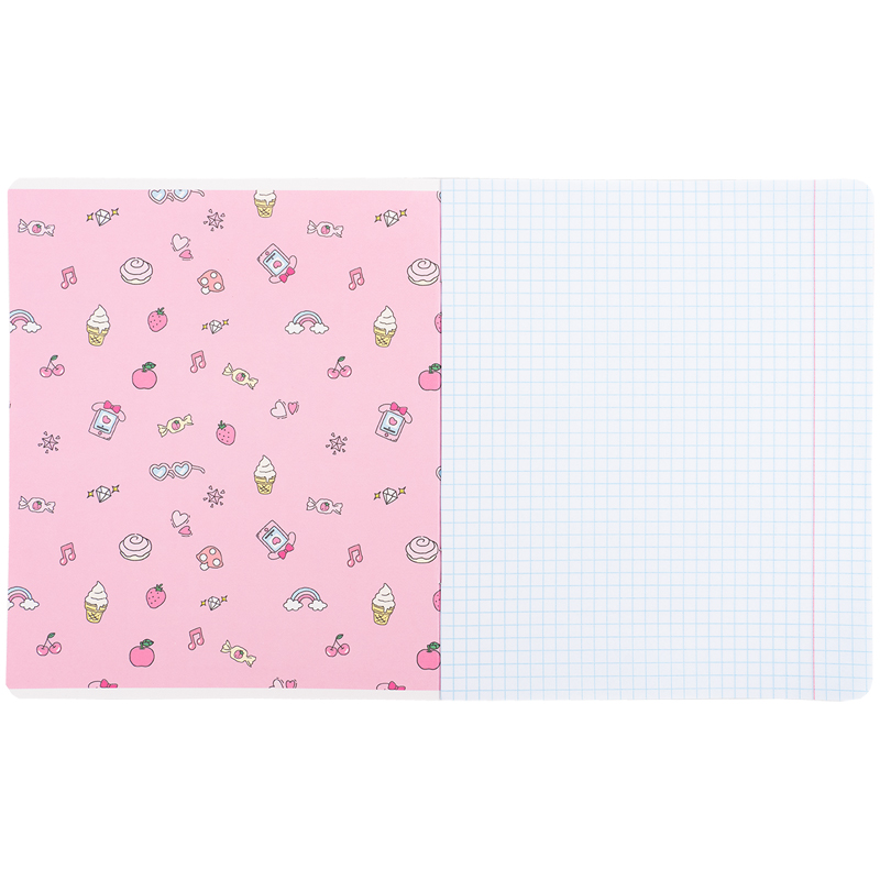 Зошит 12 арк., кл., софт тач + УФ лак, Hello Kitty-4 (HK25-232-4) Kite - фото 16