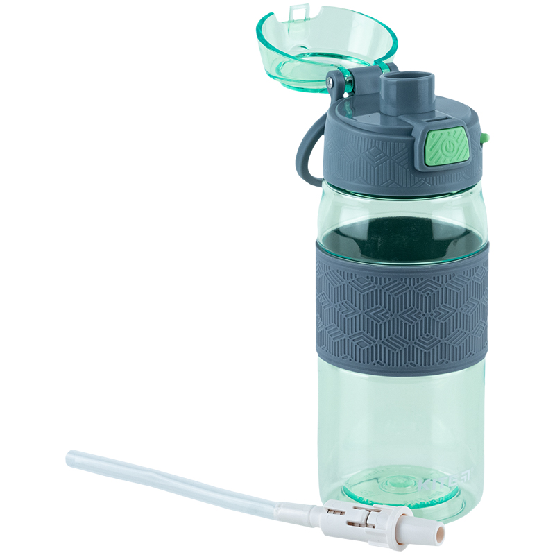 Пляшечка для води 600 мл, зелено-сіра Kite - фото 6