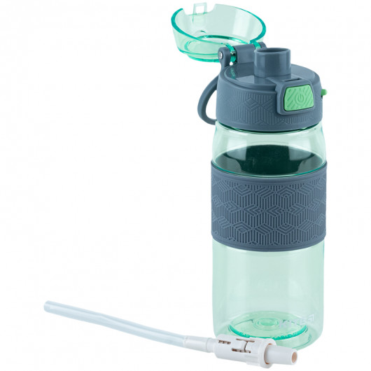 Пляшечка для води 600 мл, зелено-сіра Kite - фото 6