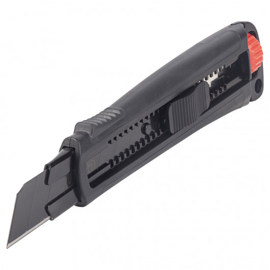 Нож сегментный большой 25мм., метал. направляющая, автомат. фиксатор ULTRA - фото 5