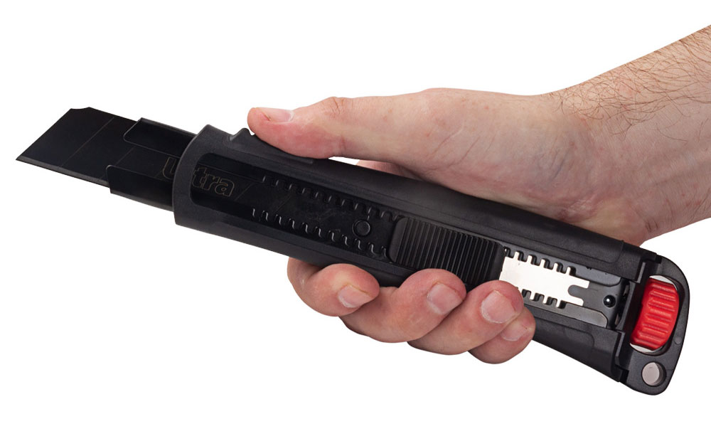 Нож сегментный большой 25мм., метал. направляющая, автомат. фиксатор ULTRA - фото 10